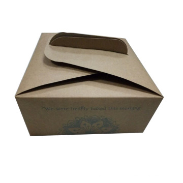 Cardboard Box with Handle Cake Box with Handle Custom Printing Free Design